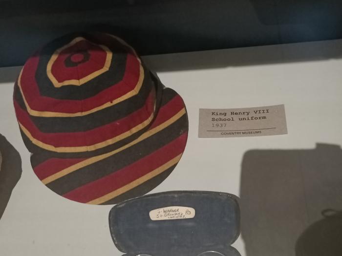 King Henry 8th School Cap circa 1937